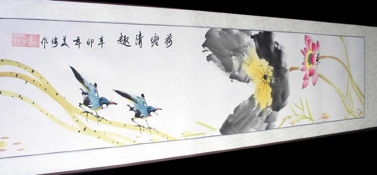 花鳥畫作品